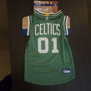 Green Celtics Dog Jersey
